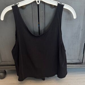 Lululemon It’s A Tie  Black Tank Top